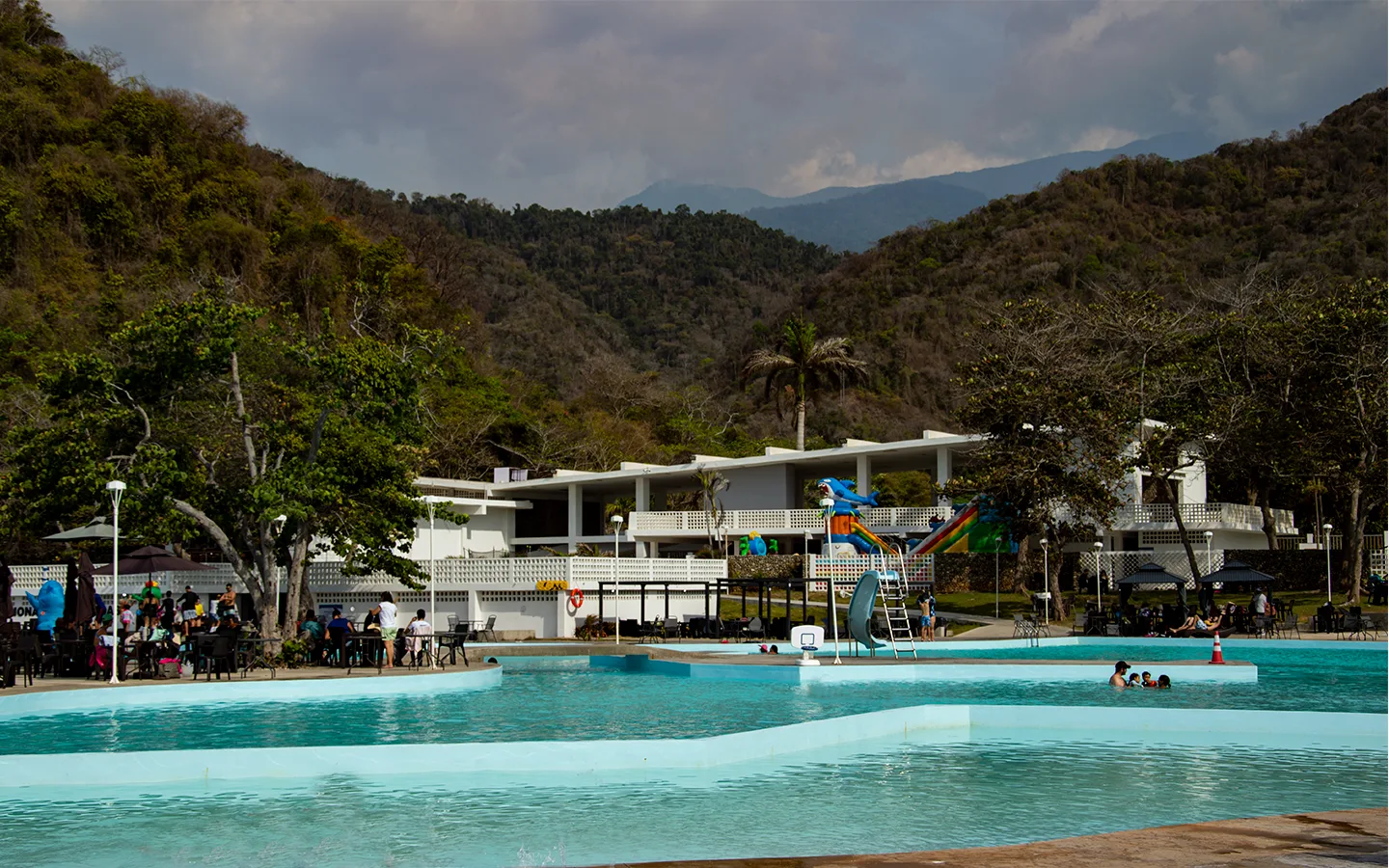 Piscina de agua salada